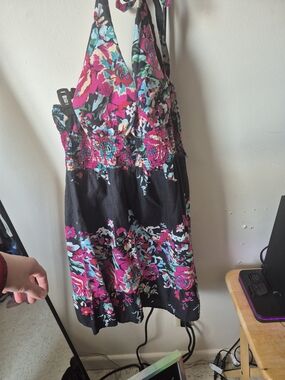 Halter Dress Bathing Suit Cover-up